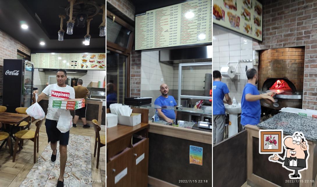 Dai un'occhiata agli interni di istanbul pizzeria Kebap
