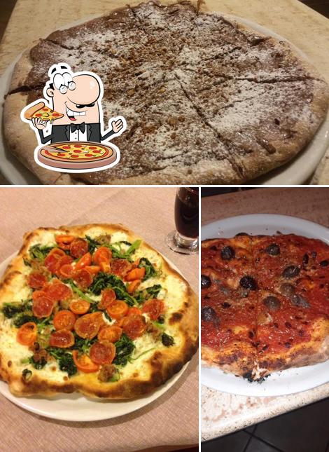 Choisissez différents types de pizzas