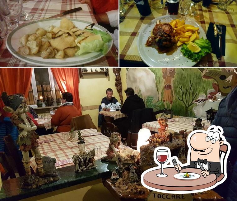 Cibo al La grotta degli elfi