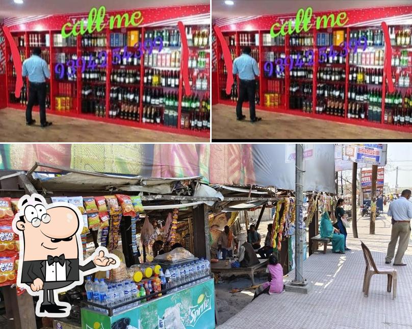 The interior of Paidleganj Wine Shop