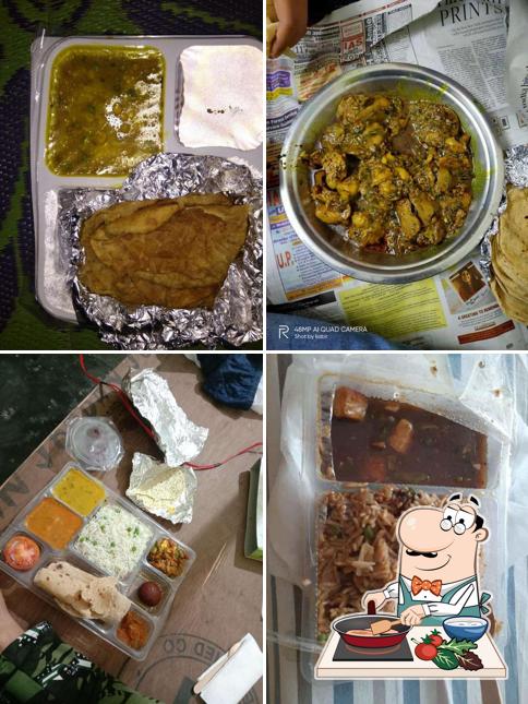 Chicken curry at Aharam Foods Pvt Ltd