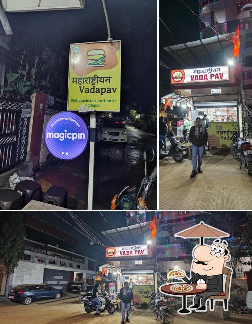 The exterior of Maharashtrian Vada Pav