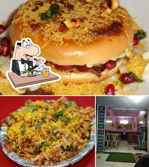 Sagar Bhel Pakodi And Pav Bhaji Centre & cafe is distinguished by food and interior