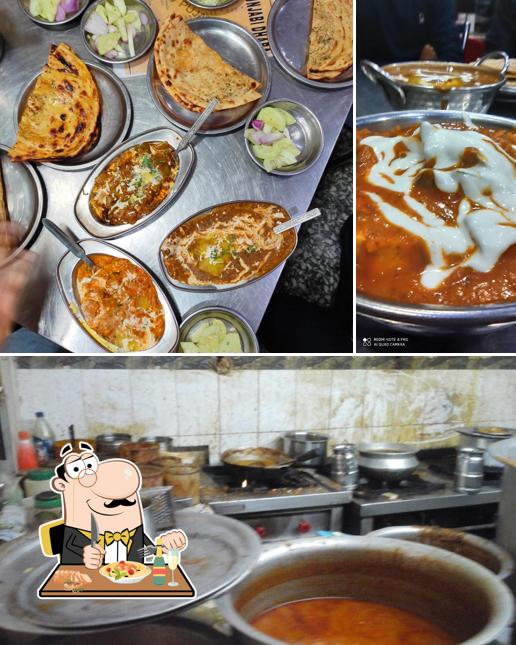 Food at Saurav Punjabi Dhaba
