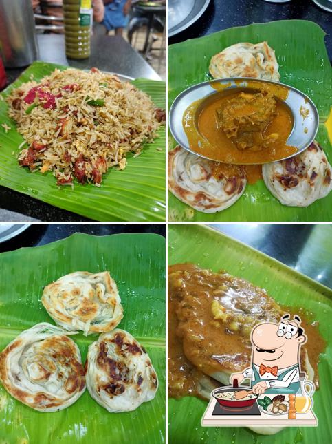 Fried rice at Seenu Hotel