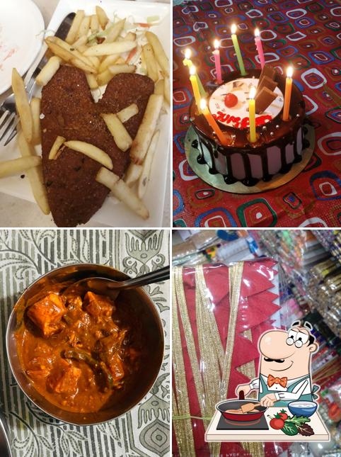 Chicken curry at Vicky Confectionary & Fast Food