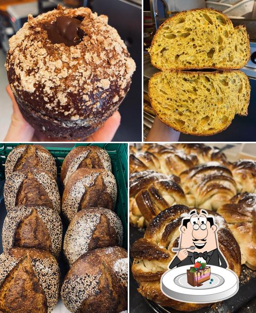 Torta al cioccolato al leBread sourdough micro bakery