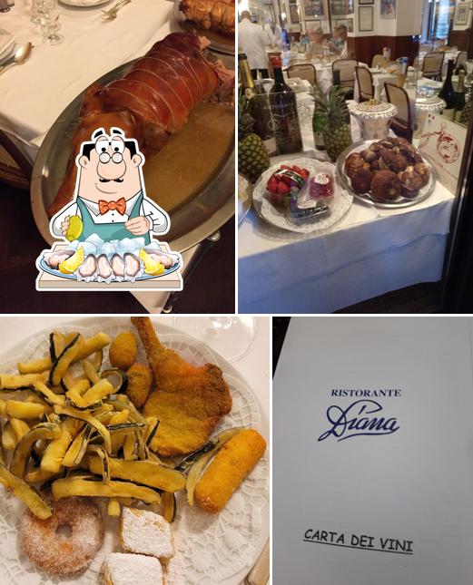 Prenditi la cucina di mare a Ristorante Diana