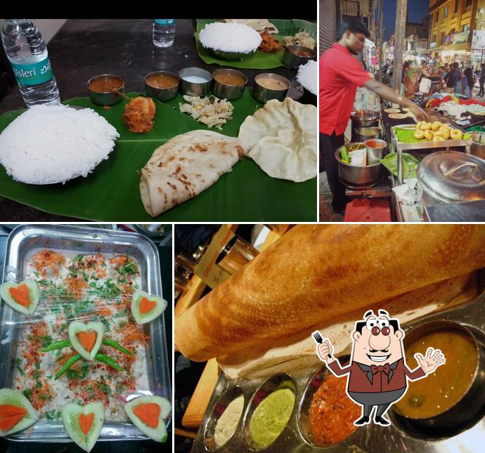 Meals at Sri Saravana Bhavan