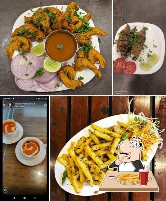 French fries at Swadisht Restaurant