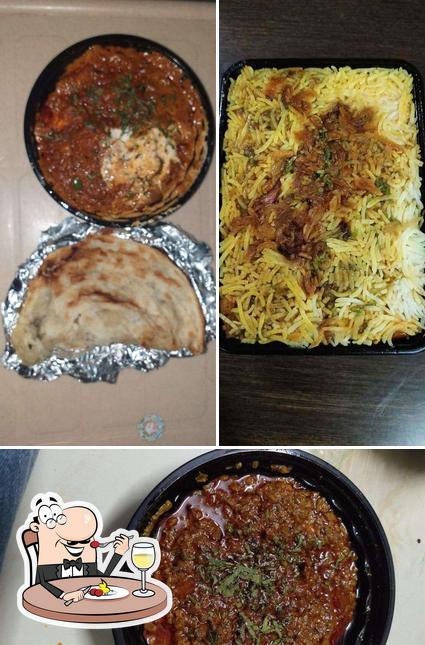 Food at Bombay Express