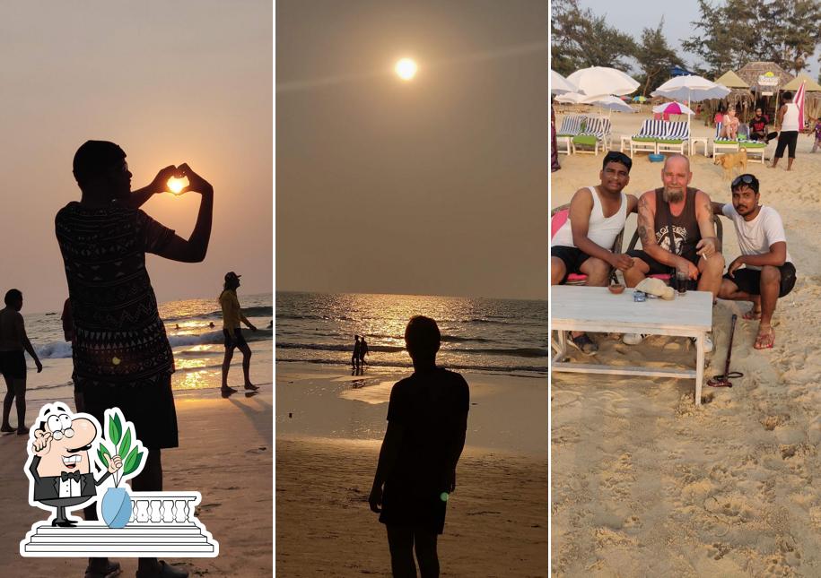 Take a look at the exterior of Sea King Restaurant