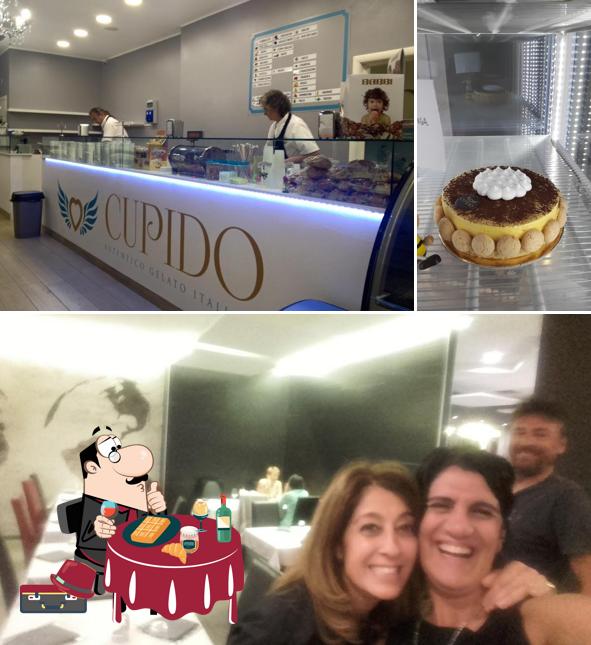 CUPIDO serve un'ampia varietà di dessert