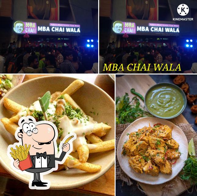 Try out French fries at MBA Chaiwala