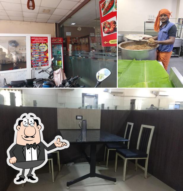 The interior of Dindigul Velu Briyani