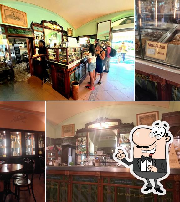 Gli interni di Dondeo...pasticceria