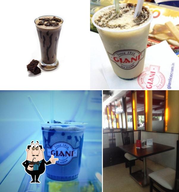 Enjoy a drink at Giani