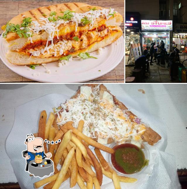 Among various things one can find food and interior at Jai Stores