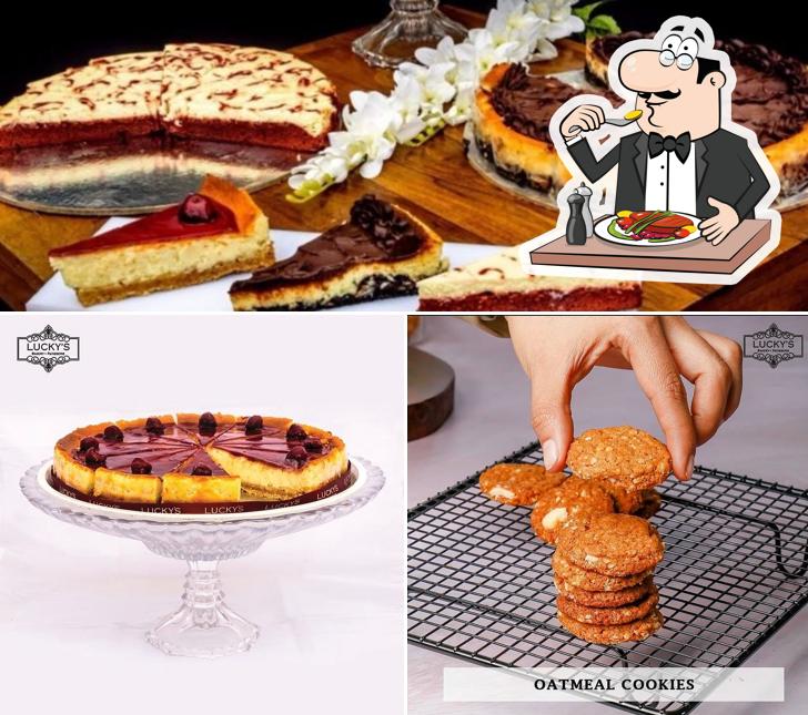 Food at Lucky's Bakery & Patisserie