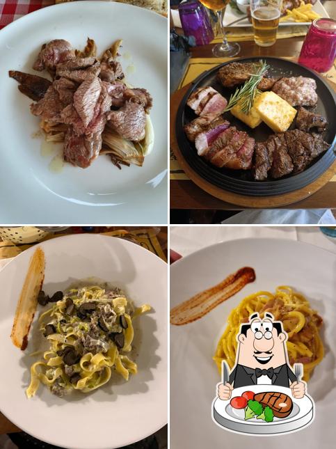 Bistecca al Osteria Pizzeria La Vecchia Rama