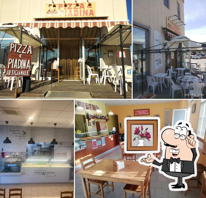 Gli interni di Pizza&Piadina