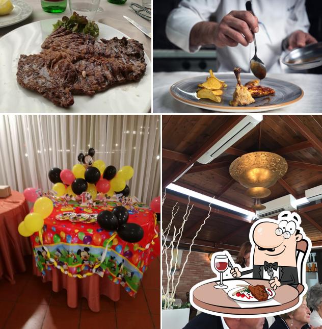 Scegli i piatti di carne a Ristorante Villa Dei Poeti