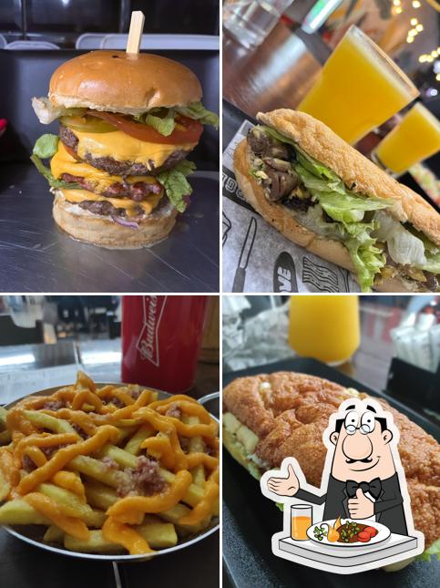 Comida em House One Burgers e Espetos