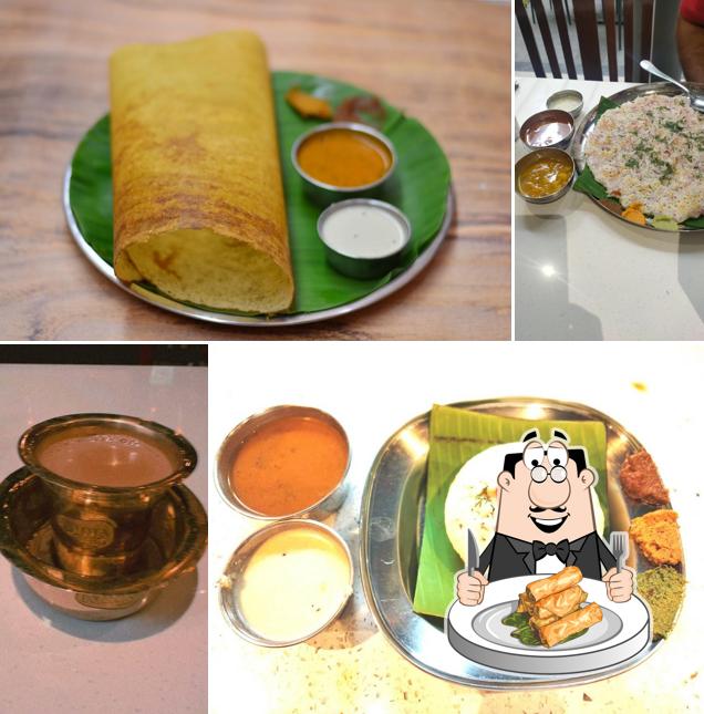 Spring rolls at Anna Idli