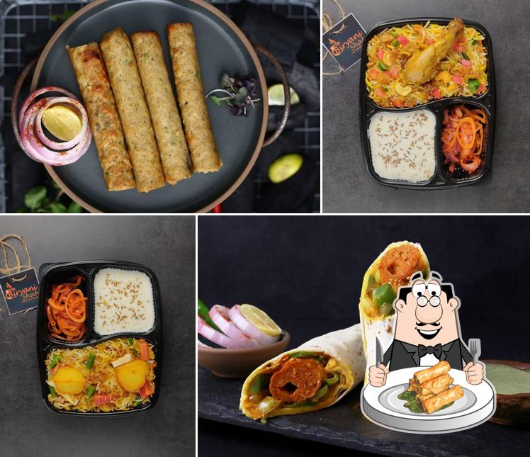 Spring rolls at Biryani Shah - The King Of Biryanis