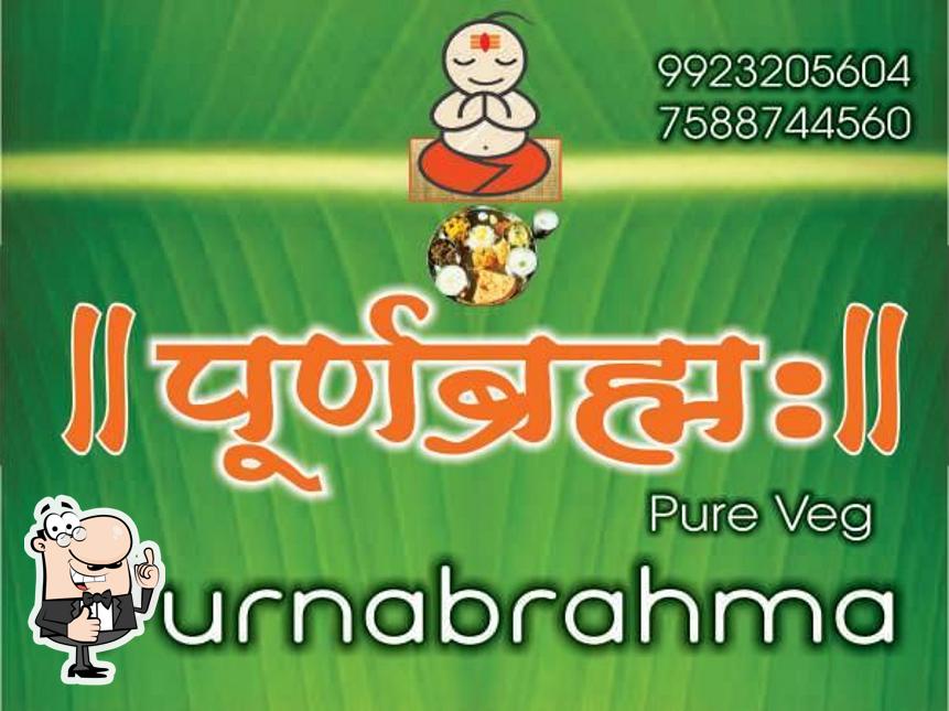 Here's an image of Bramhanand Pure Veg