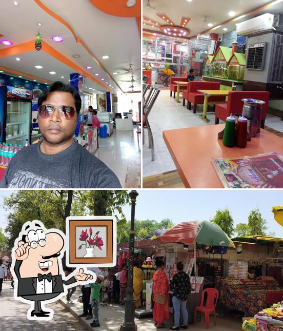 The interior of Chacha Ji Restaurant