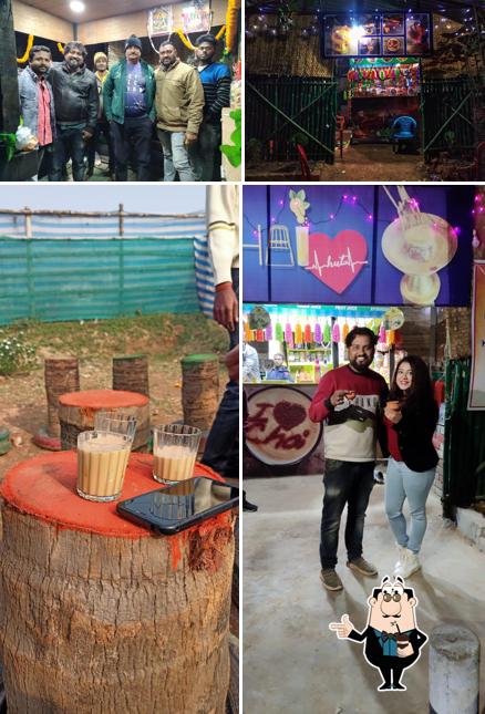 Enjoy a beverage at Chai hut