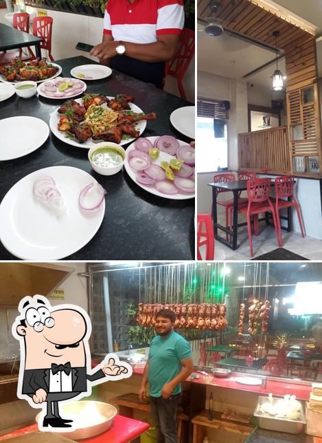 Take a seat at one of the tables at KGN XPRS, Chakan