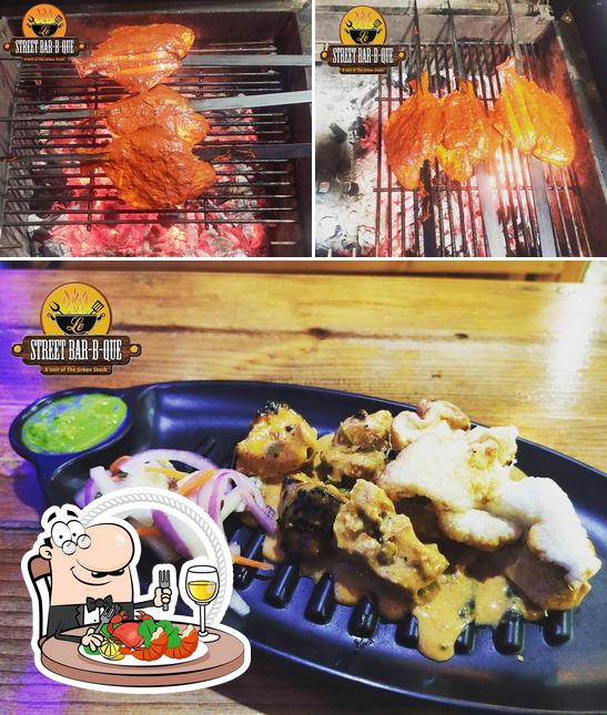 Order seafood at Le Street Bar-B-Que