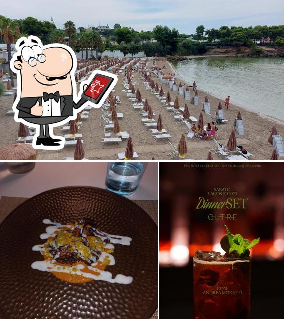 Gli esterni di Oltre Ristorante Lido Gandoli