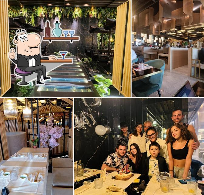 Gli interni di Tomi Sushi Vercelli