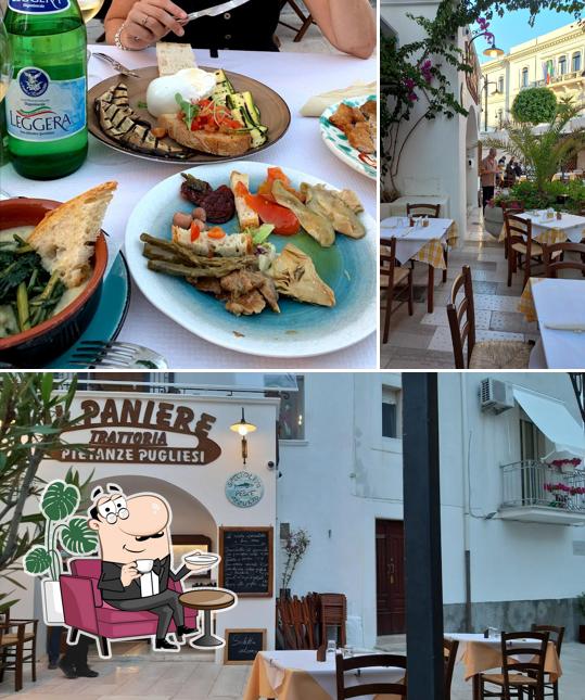 Gli interni di Trattoria Il Paniere