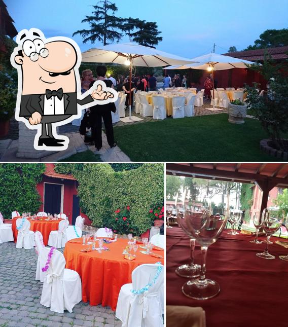 Gli interni di Villa Cini