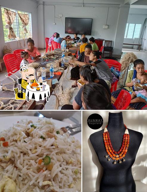 Among various things one can find food and interior at Runway Dhaba
