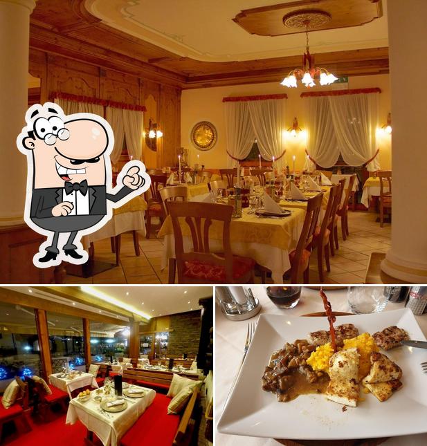 Tra le diverse cose da Taufer Restaurant si possono trovare la interni e cibo