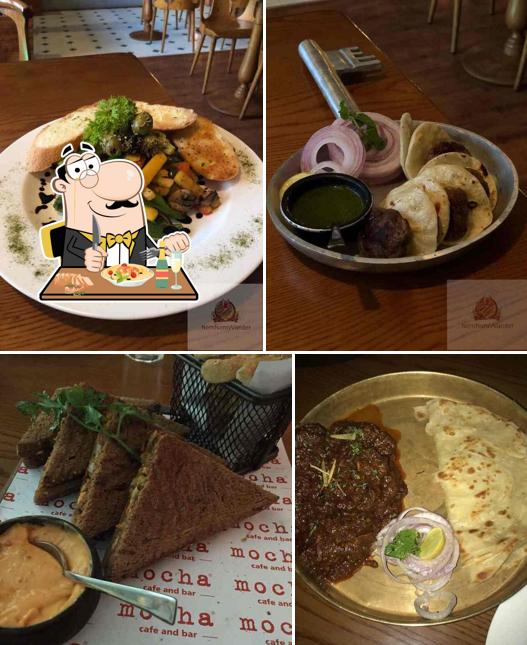 Food at Mocha Café & Bar
