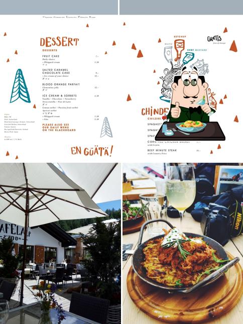 Platti al Restaurant Stafelalp