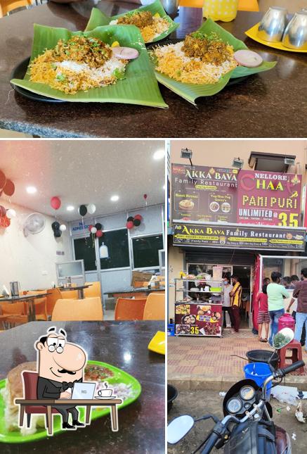 The interior of Akka Bawa Family Restaurant