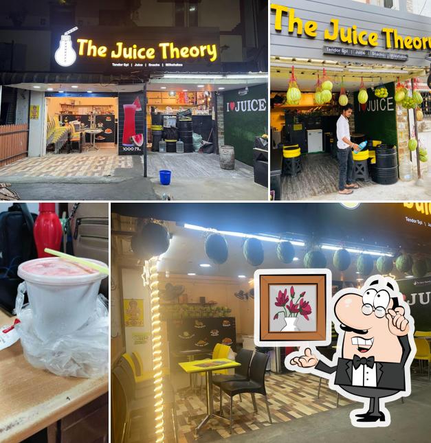 The interior of The Juice Theory