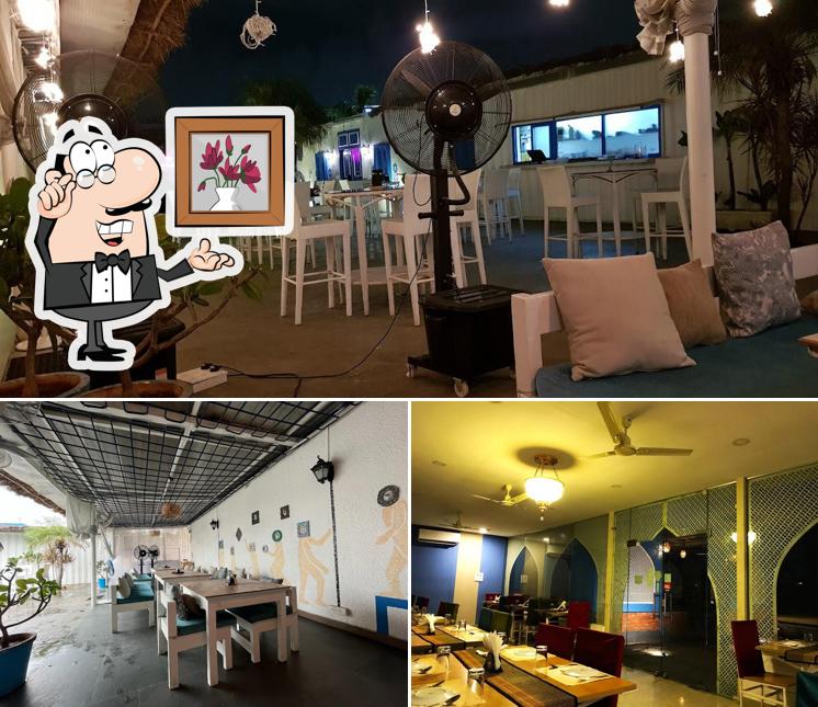 The interior of DATE Café & Lounge