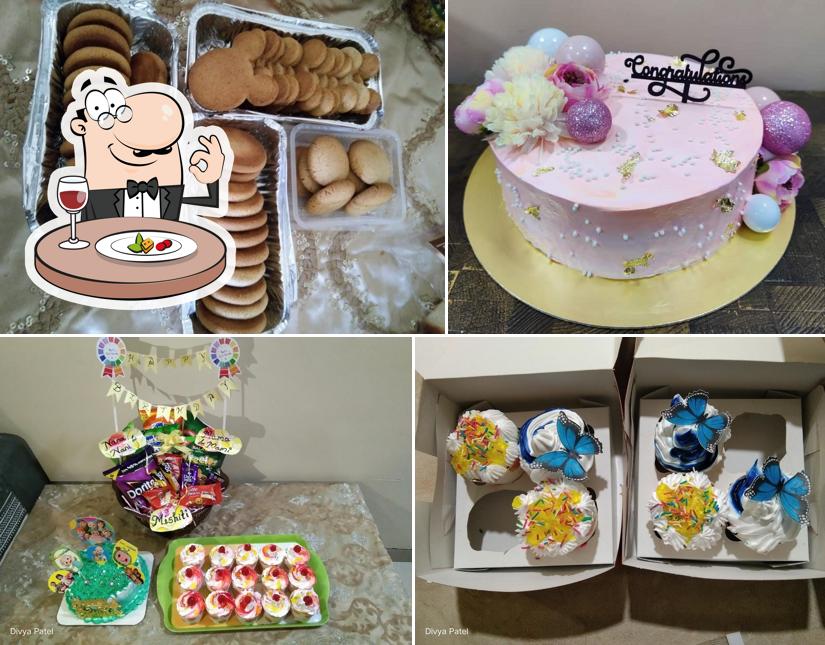 Food at Divya's Celebration cakes