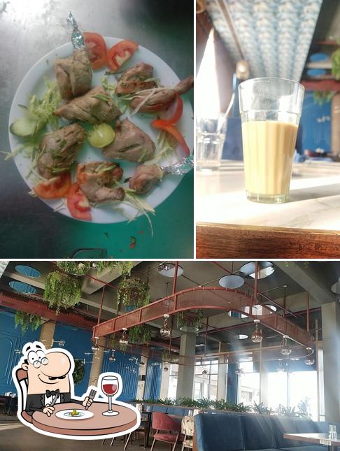Among various things one can find food and interior at Hungry Dragon
