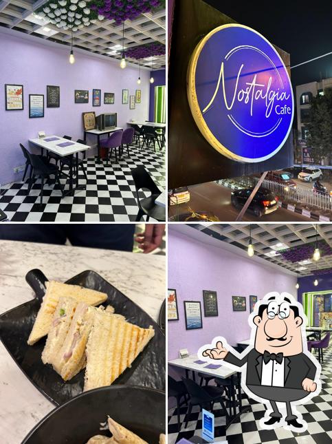 The interior of Nostalgia Cafe