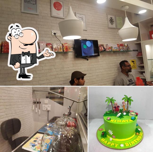 The interior of Redburry Cakes