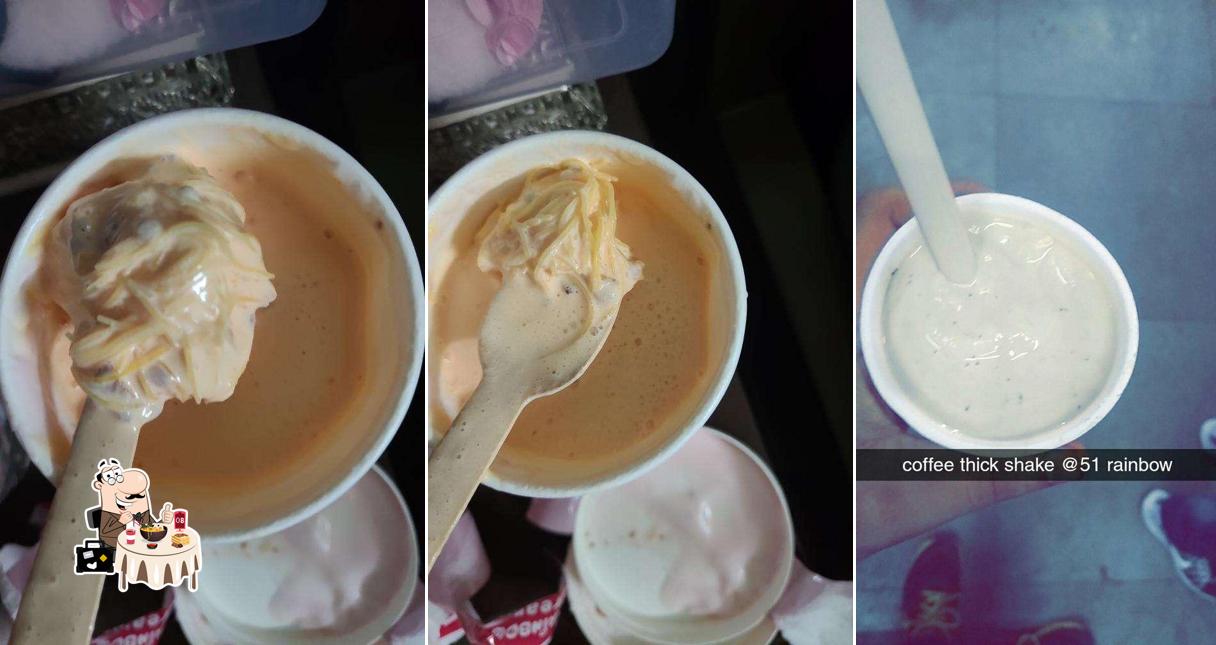 Food at 51 Rainbow Ice Creams & Fastfood
